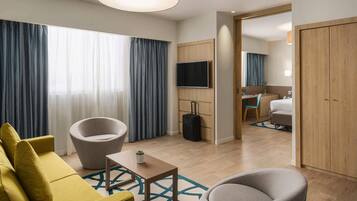 1 habitación, minibar, caja de seguridad en la habitación y escritorio