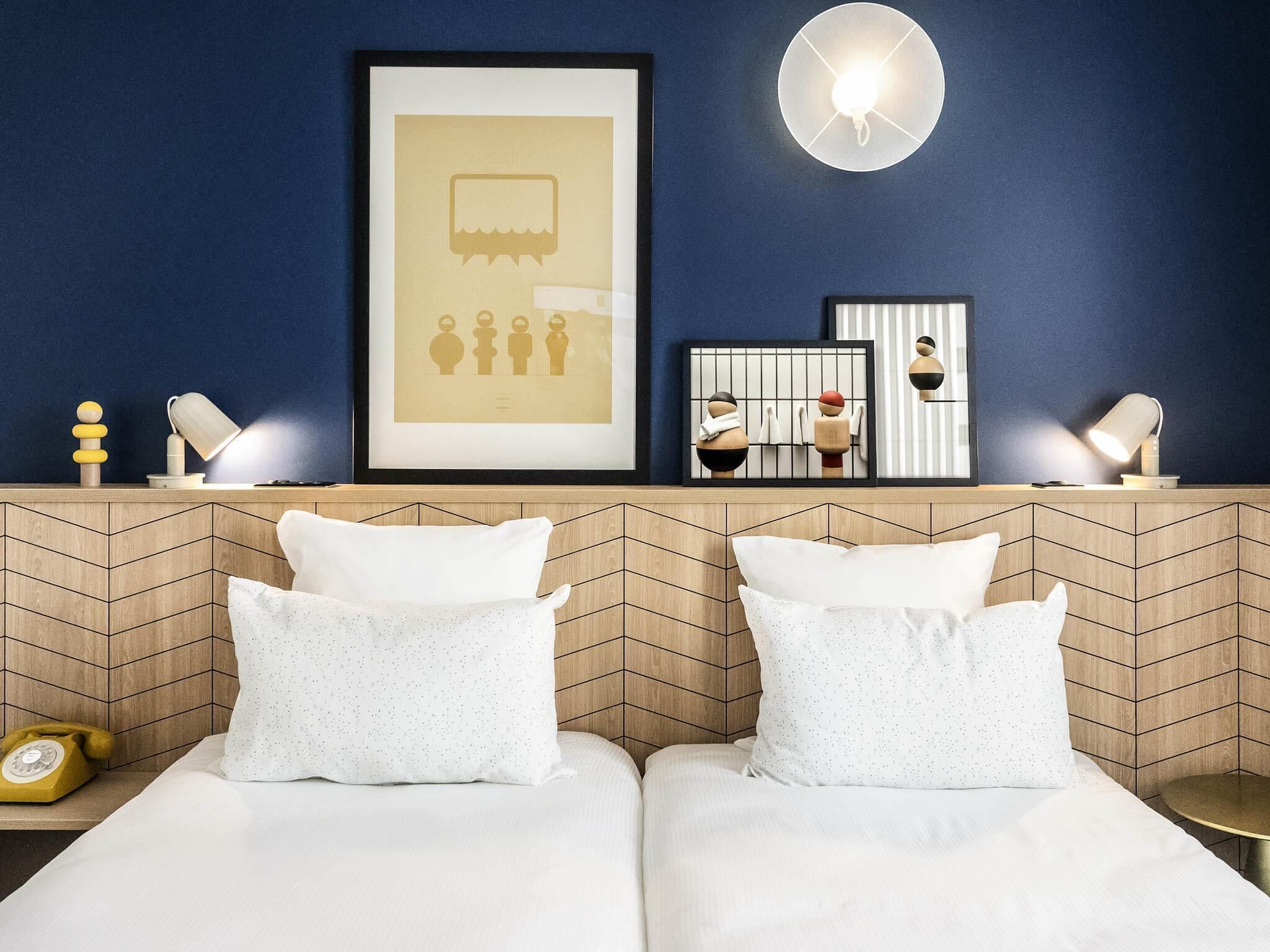 Sängtillbehör av högsta kvalitet och minibar