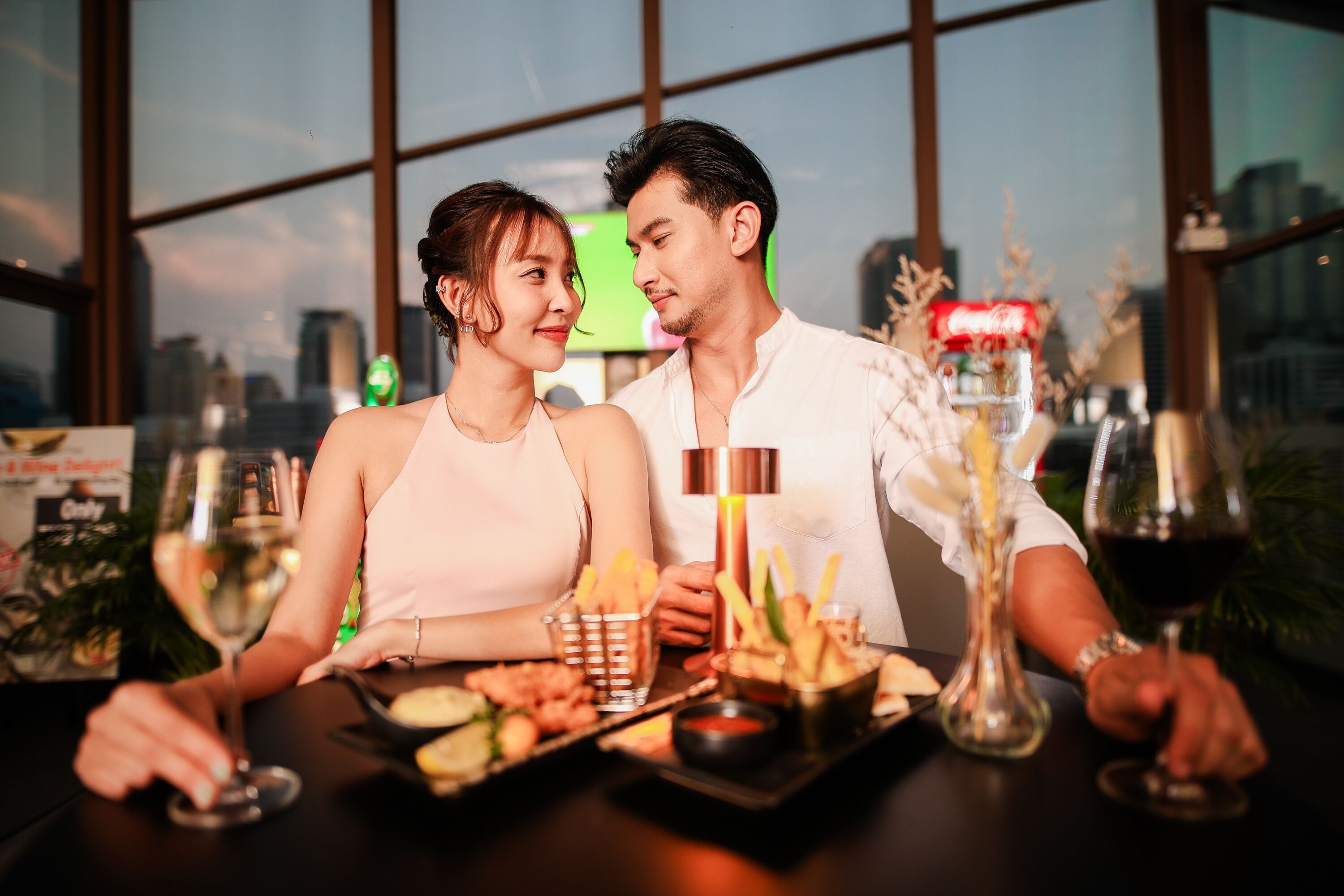 rooftop bar, poolside views, open daily