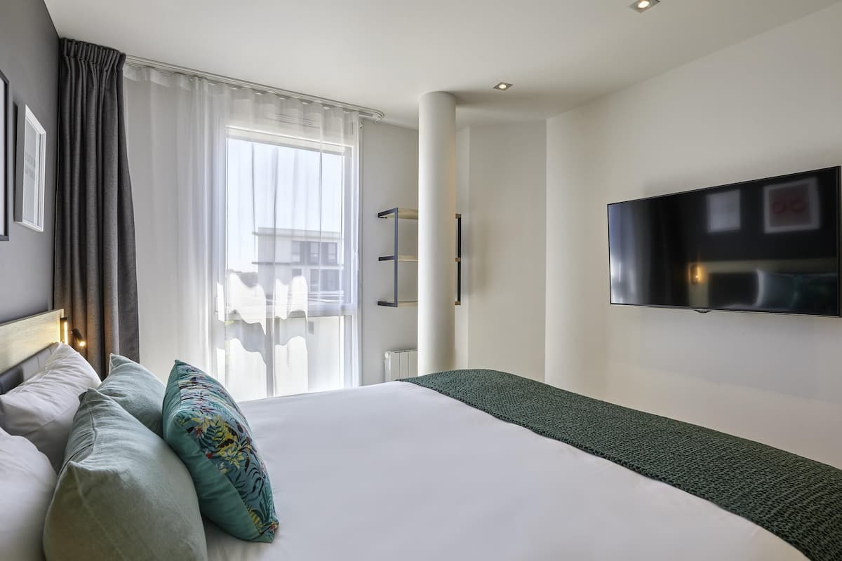 Departamento, 1 habitación | 1 habitación, ropa de cama de alta calidad y camas con pillow-top