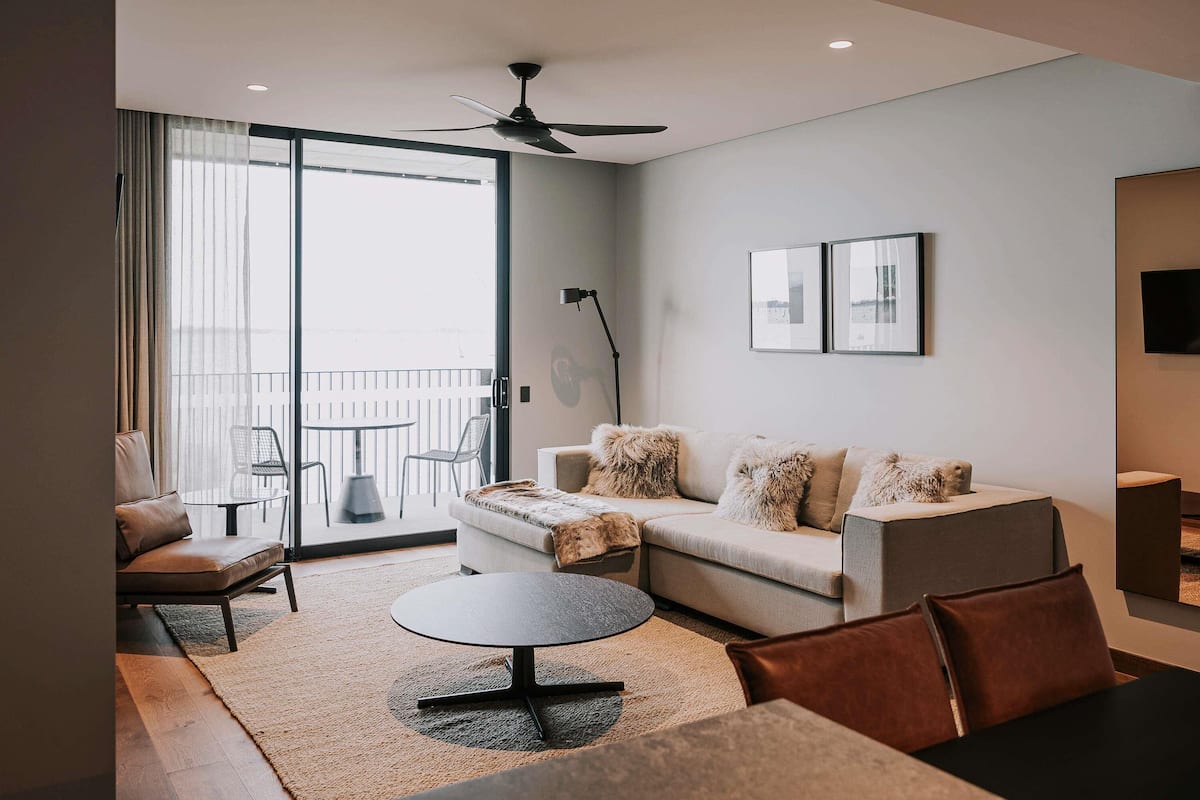 1 habitación, minibar, caja de seguridad en la habitación y escritorio