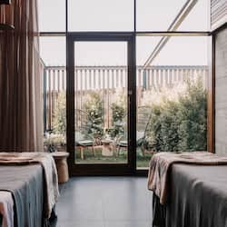 Couples treatment room(s), body treatments, hot stone massages