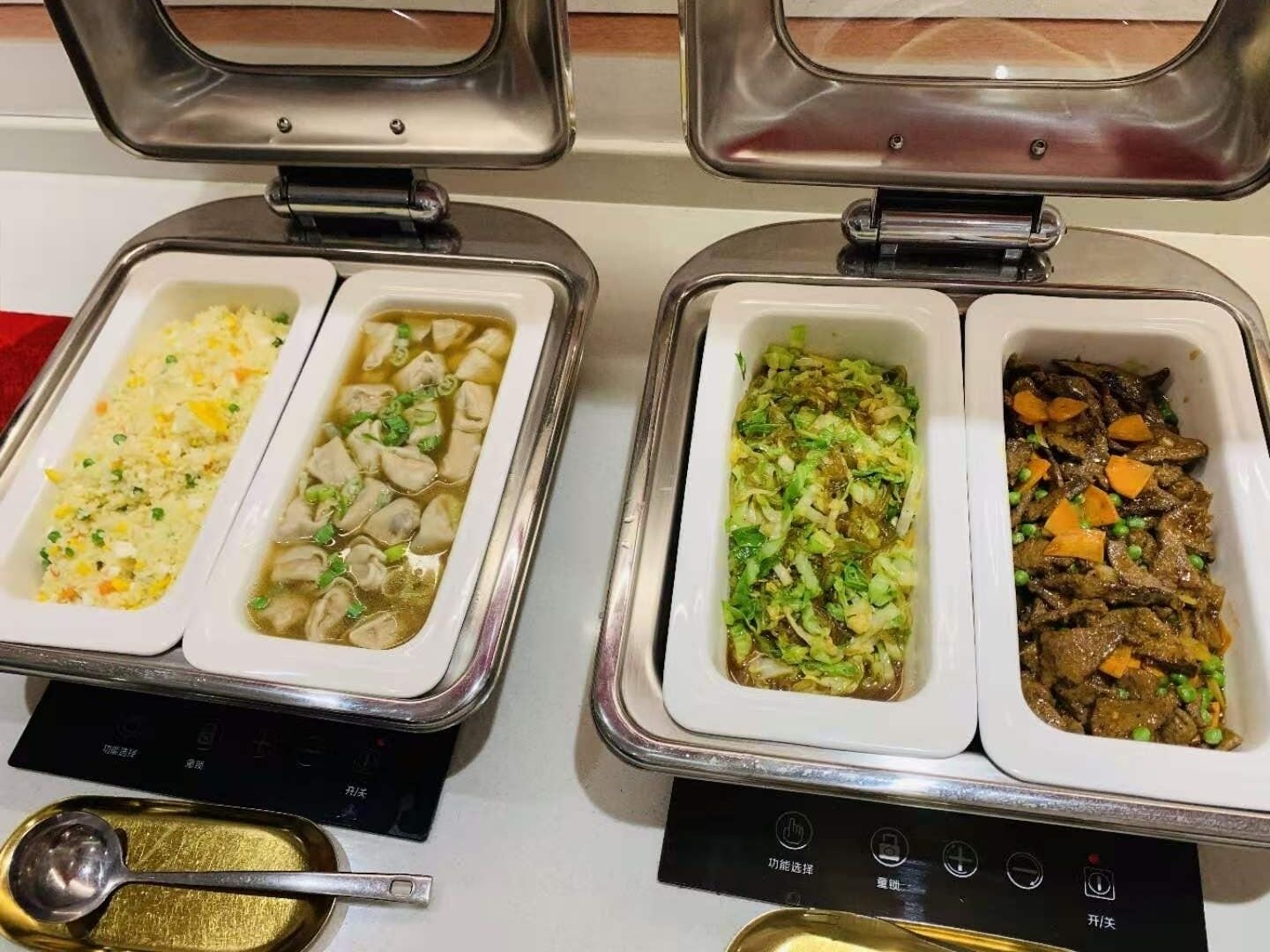 daily buffet breakfast (cny 30 per person)