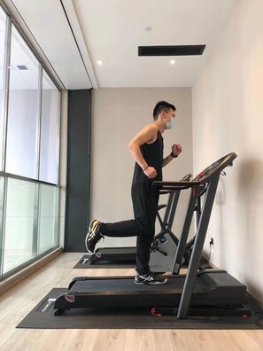Fitness no quarto