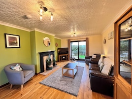 House | Living area | Fireplace