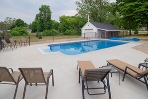 Außenpool, beheizter Pool