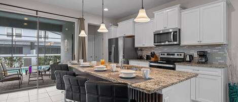 Microwave, dishwasher, highchair