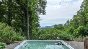 Utendørs boblebad