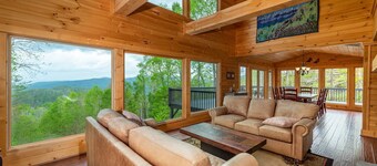 Blue Ridge Bliss | Mountain Home with Hot Tub & Stunning Views!