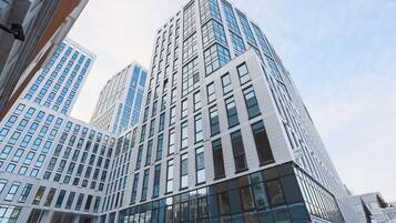 Majoituspaikan julkisivu