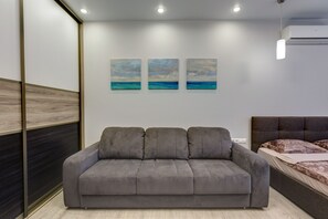 Superior-huoneisto | 1 makuuhuone, työpöytä, kannettavalle tietokoneelle sopiva työtila