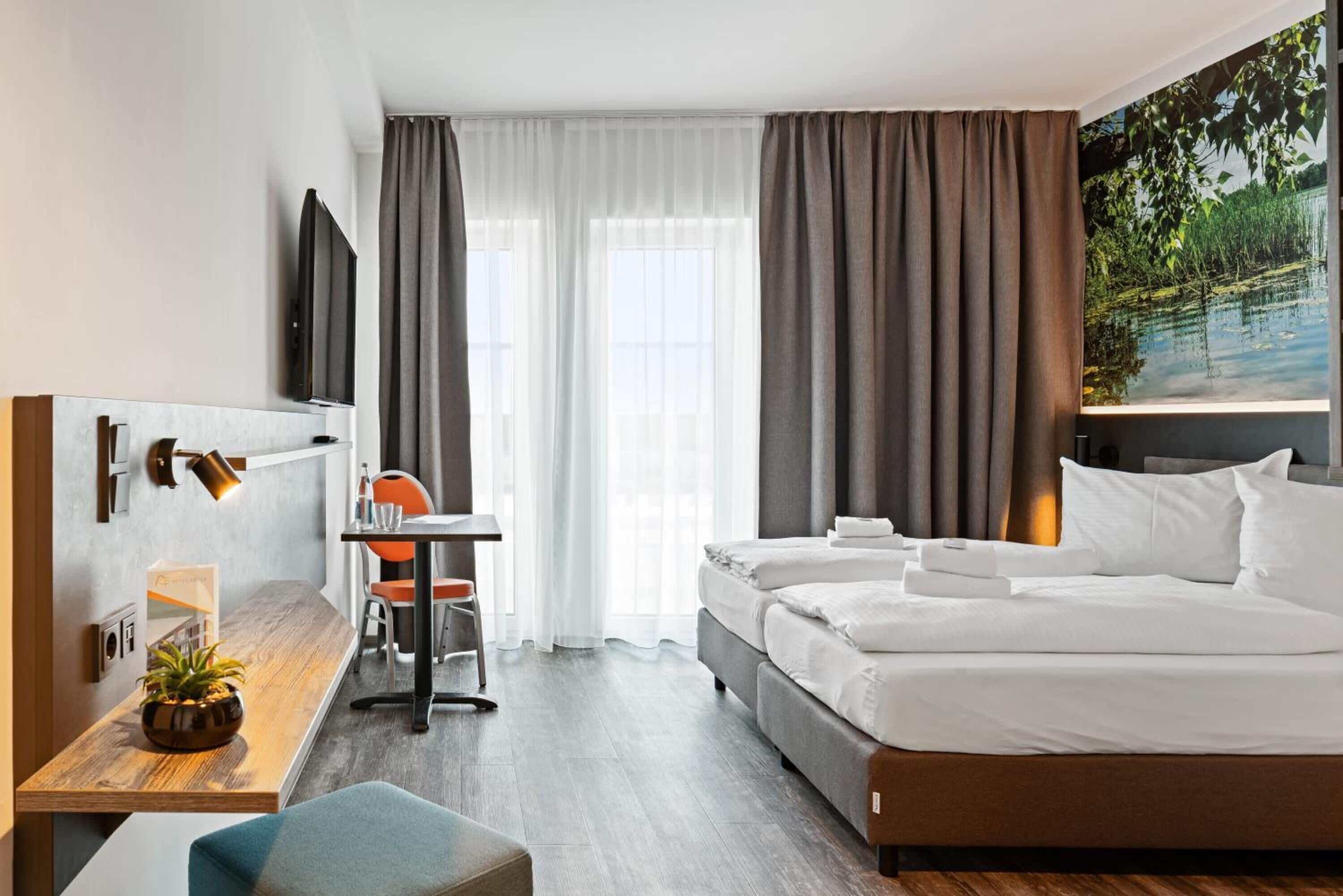 premium bedding, in-room safe, desk, soundproofing