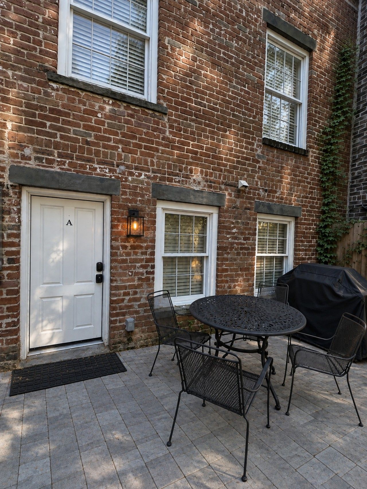 Back entrance from driveway/patio