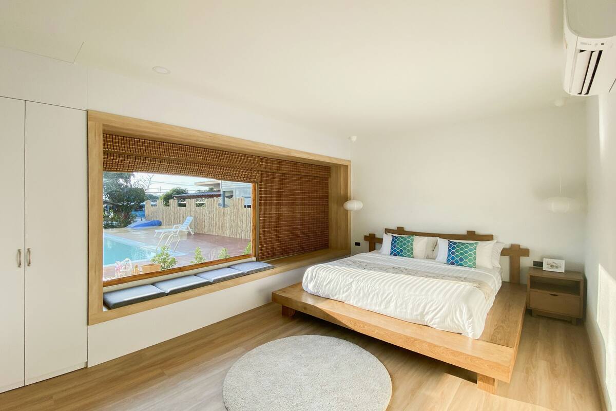 Japanese Room (Free Drop Off to Airport) | Literie de qualité supérieure, articles gratuits dans le mini-bar