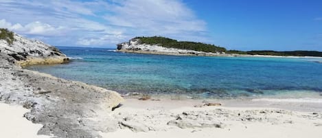 Nära stranden och strandhanddukar