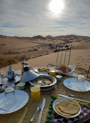 Luxury Tent | Living area - dune merzouga camp (Rissani)