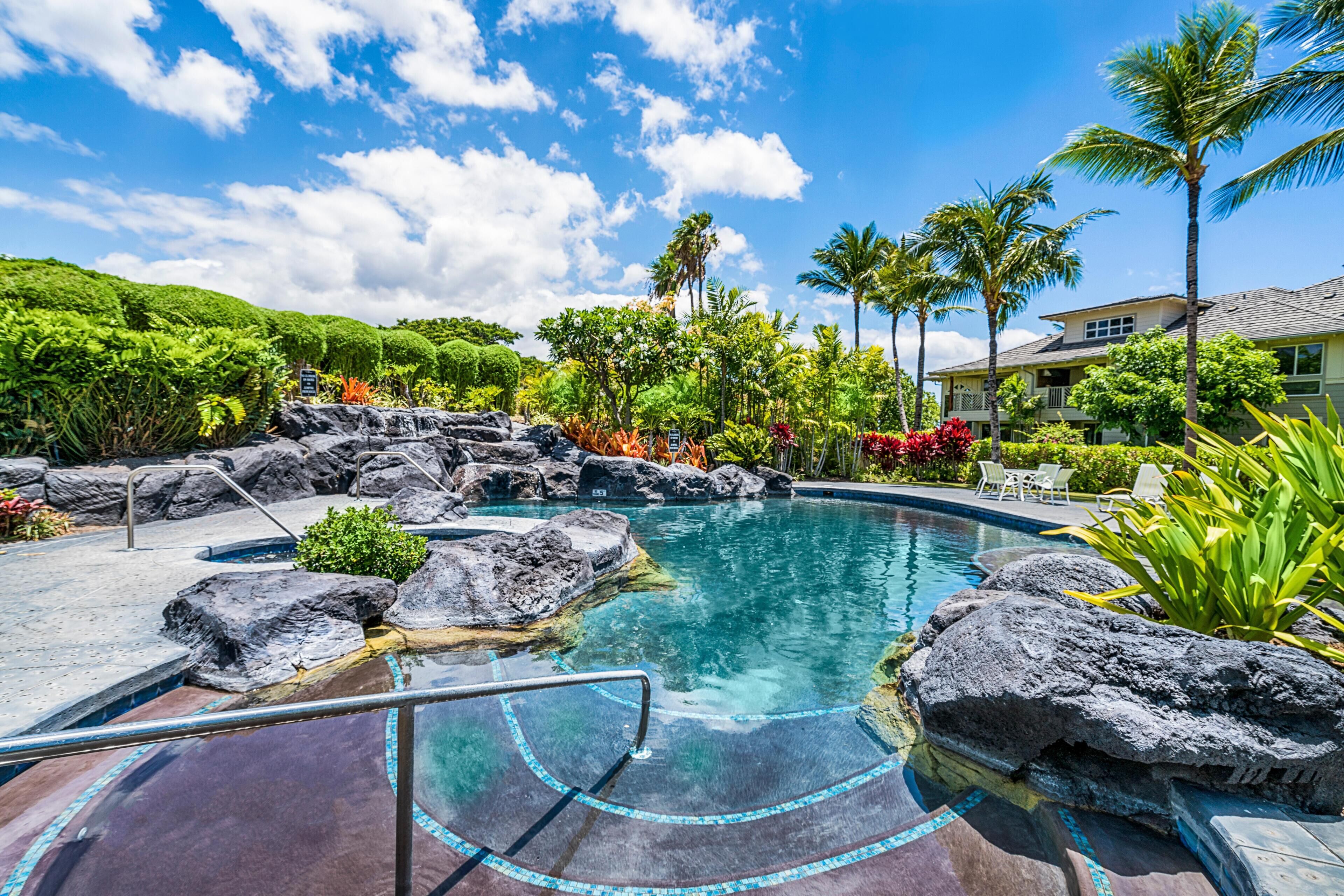 House, Multiple Beds, Golf View (Waikoloa Beach Villas E33) | Pool | A heated pool