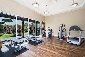 House, Multiple Beds, Golf View (Waikoloa Beach Villas E33) | Fitness facility