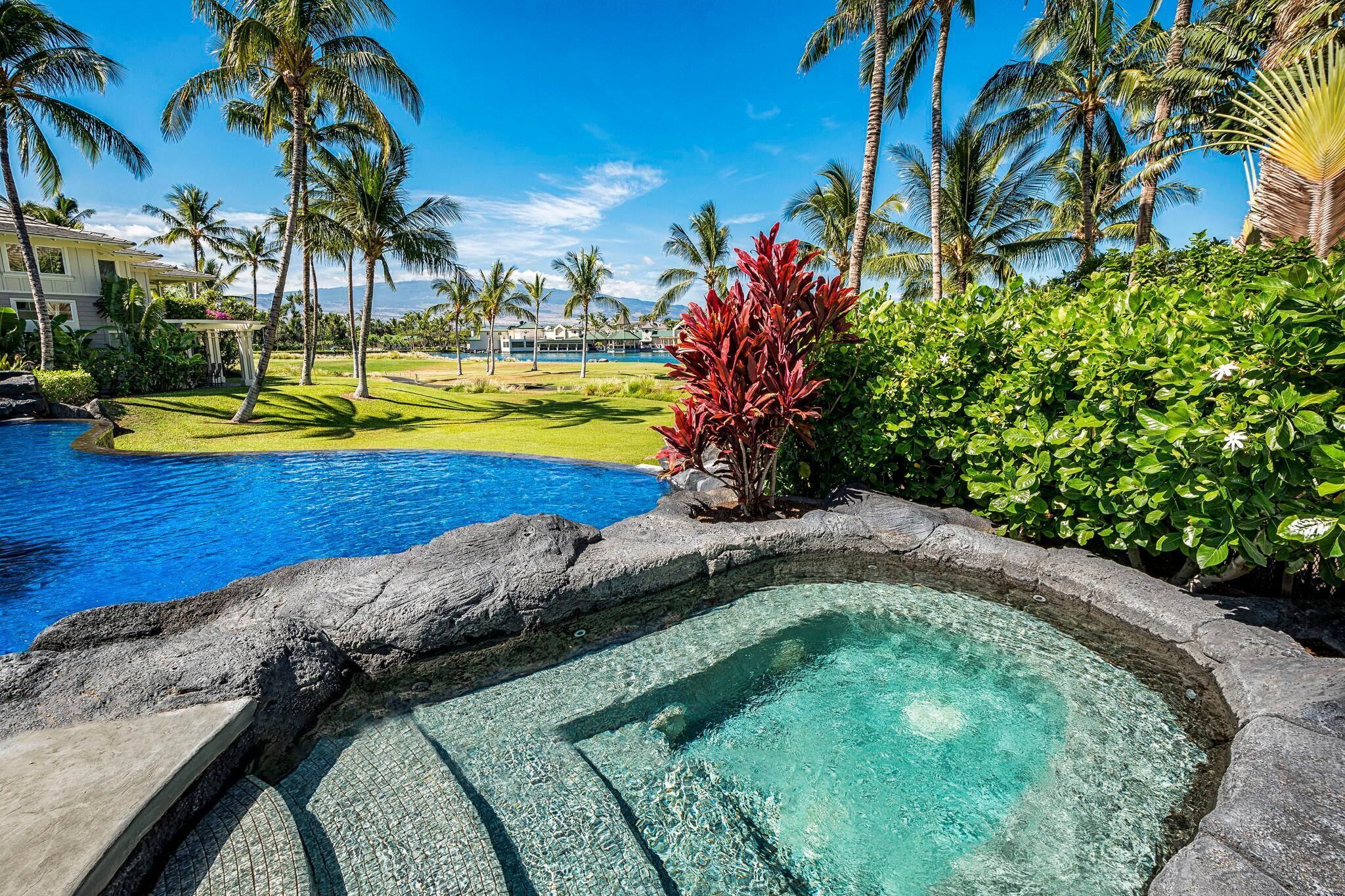 Ferienhaus, 1 King-Bett, Seeblick (Fairway Villas Waikoloa O21) | Pool | Außenpool