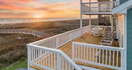 Strand - Privater Rundgang - Großes 4 Schlafzimmer, 4 Badezimmer - Küstenzauber