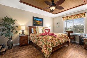 Casa, 1 cama de matrimonio grande, vistas al campo de golf (Waikoloa Beach Villas O2) | 2 dormitorios y wifi gratis