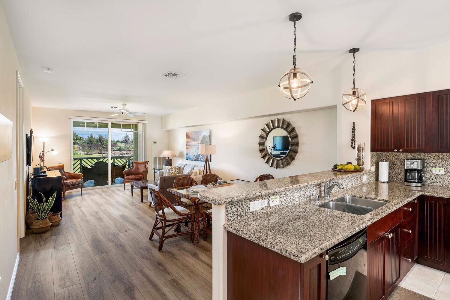 Condo, nhiều giường, quang cảnh sân golf (Fairway Villas Waikoloa A21) | Bếp riêng