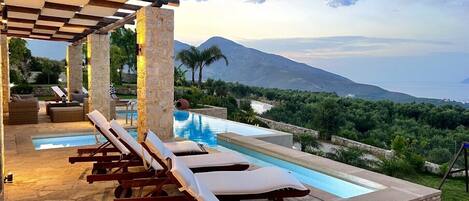 Außenpool, beheizter Pool