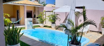 ⭐🌴 House in Guarajuba, 3 Bedrooms with Pool, 150m from the Sea