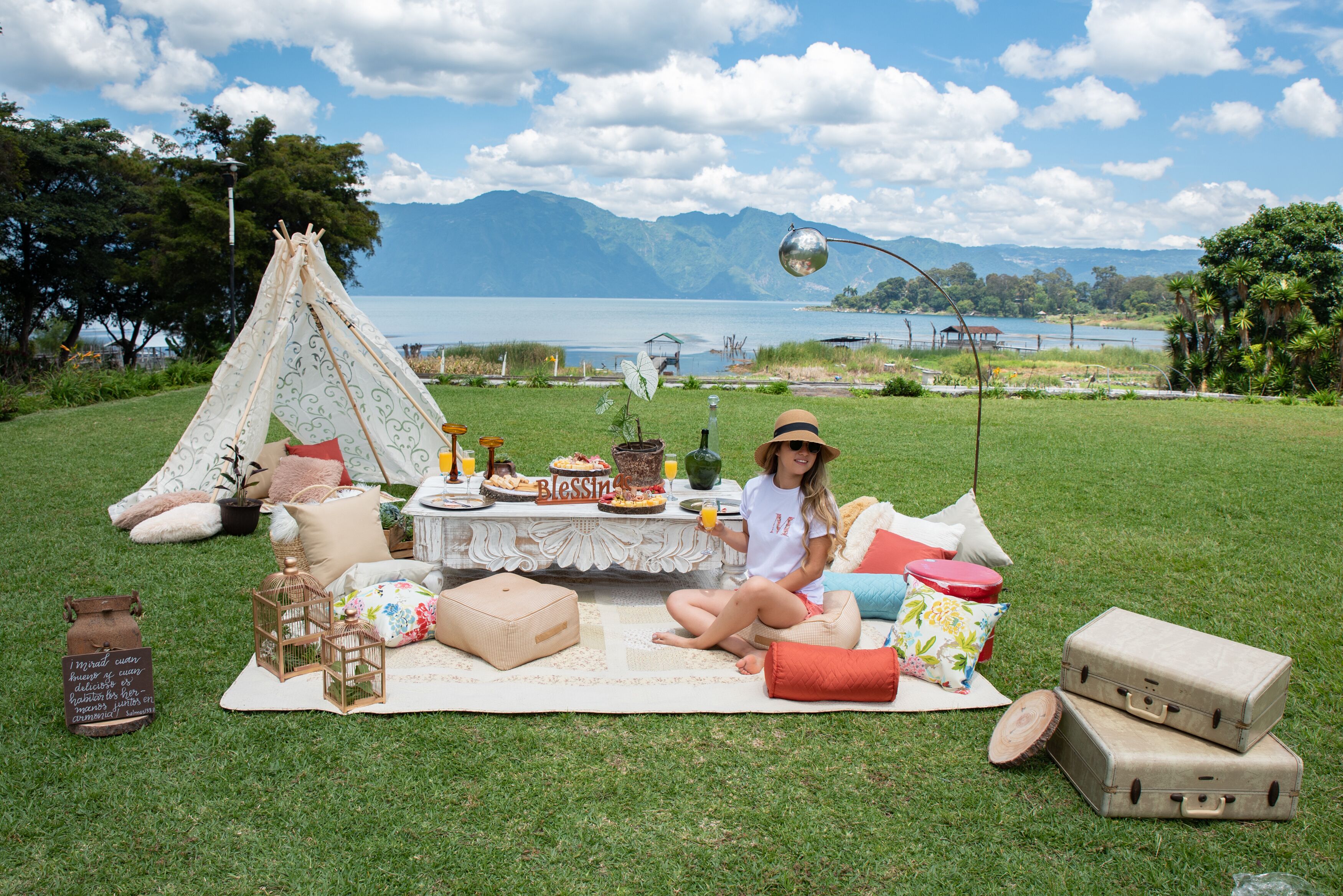 Espace mariage en plein air