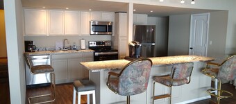 Luxury lake front at the corner of Duck Creek and the main lake.