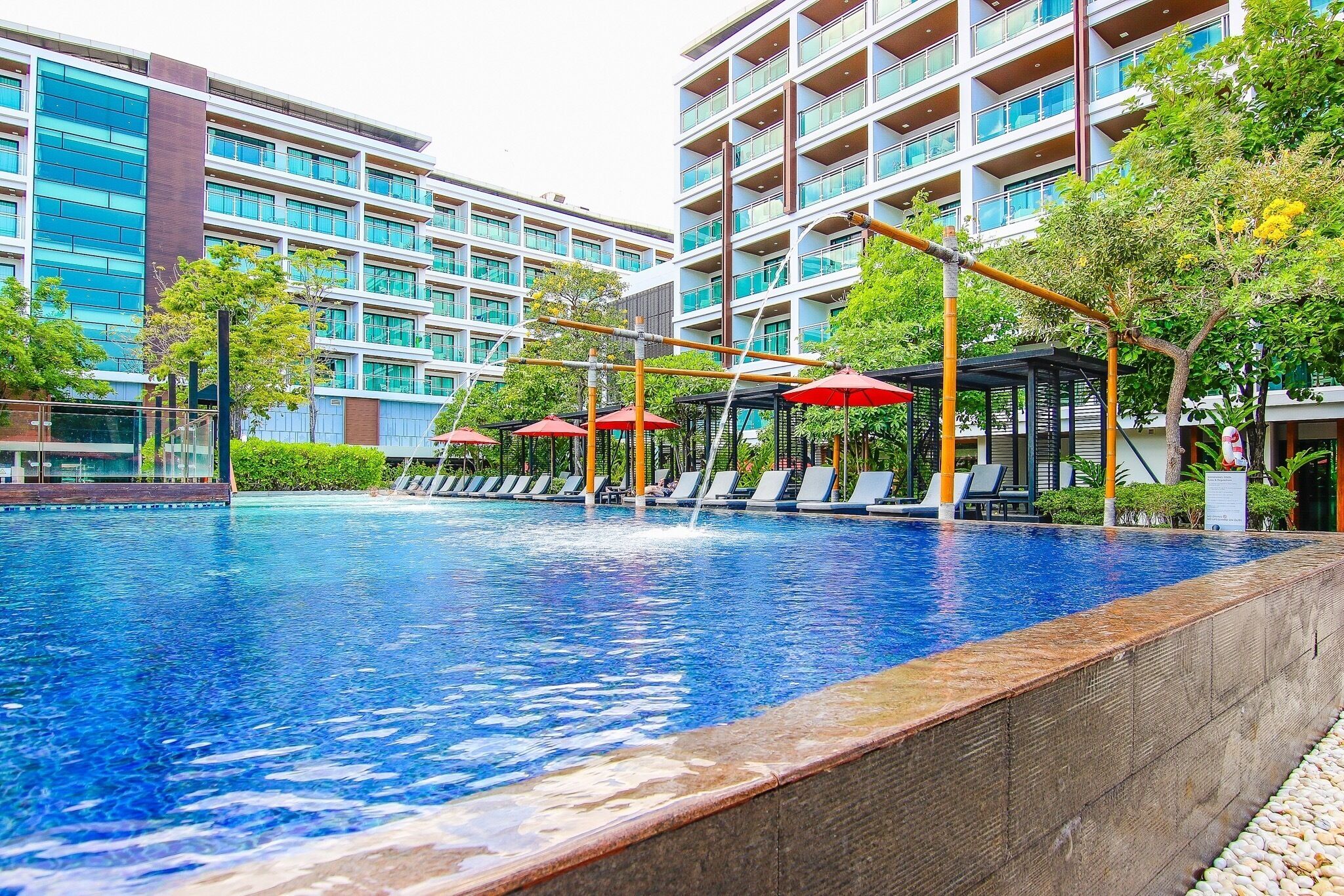 Alberca al aire libre 