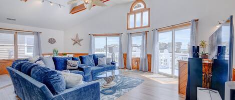 TV, video games, DVD player