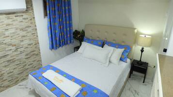 1 bedroom, iron/ironing board, Internet, bed sheets