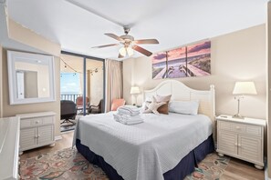 Room - Family fun 3 bedroom oceanfront condo! Outdoor pool. (North Myrtle Beach)