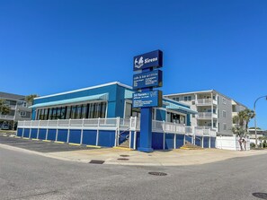 Exterior - Family fun 3 bedroom oceanfront condo! Outdoor pool. (North Myrtle Beach)