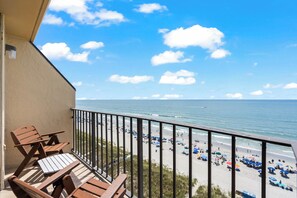 Property grounds - Family fun 3 bedroom oceanfront condo! Outdoor pool. (North Myrtle Beach)