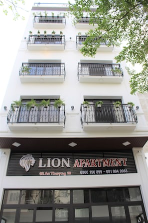 Façade de l’hébergement 