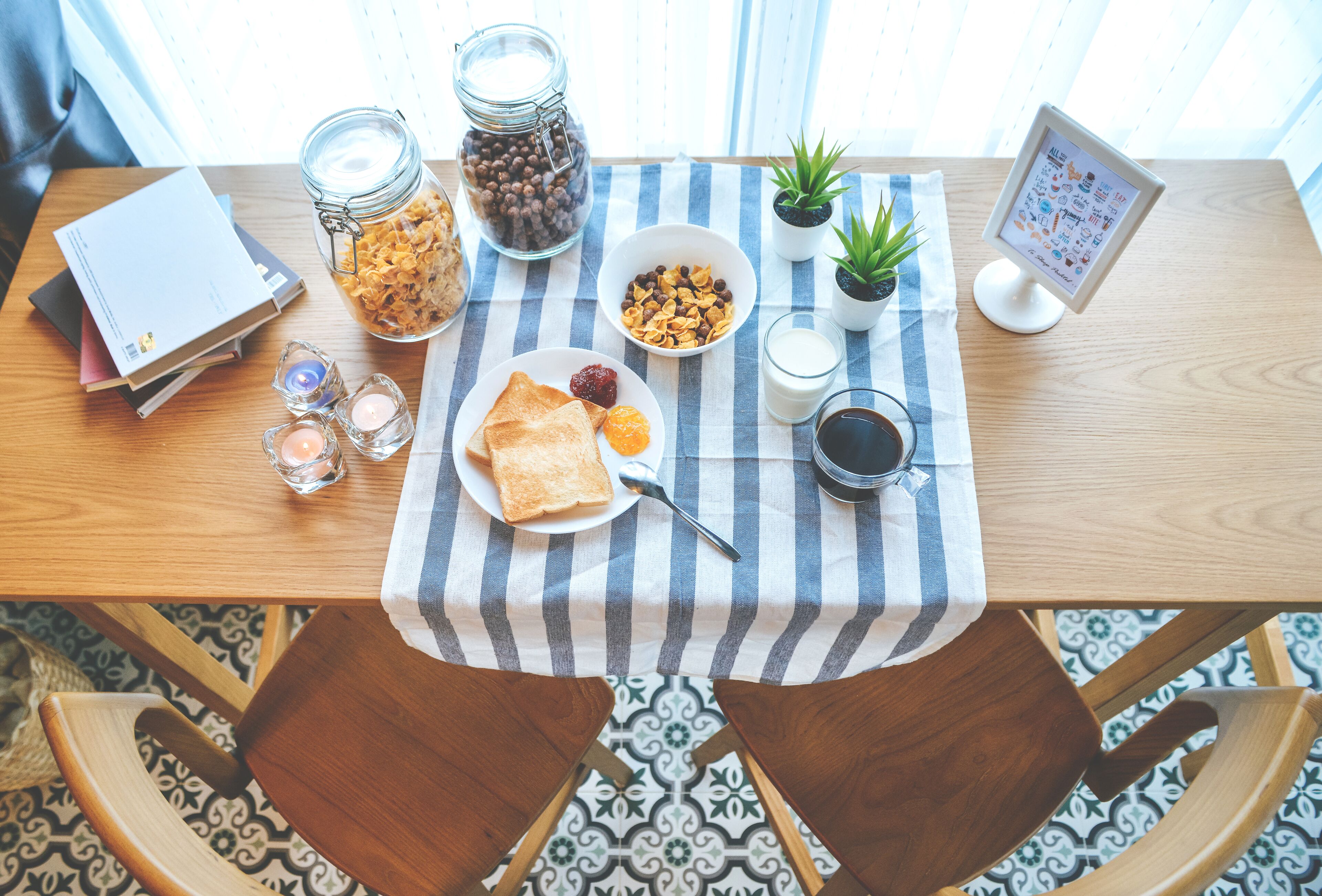 daily continental breakfast for a fee