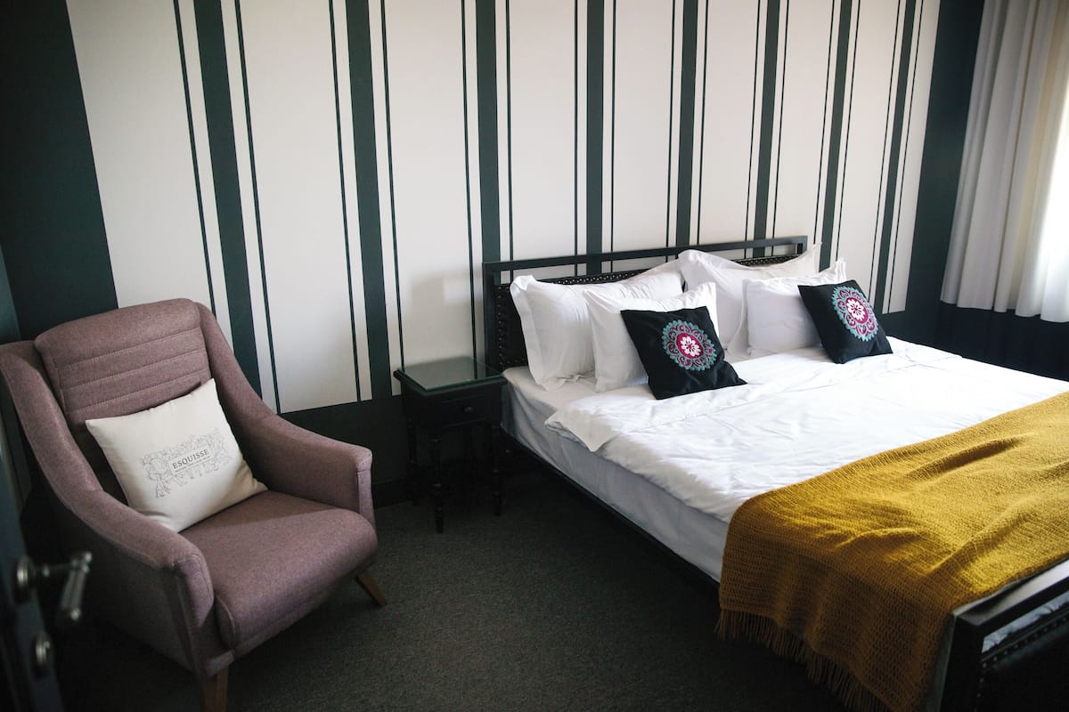 Standaard tweepersoonskamer | 1 slaapkamer, luxe beddengoed, Select Comfort-bedden, een minibar