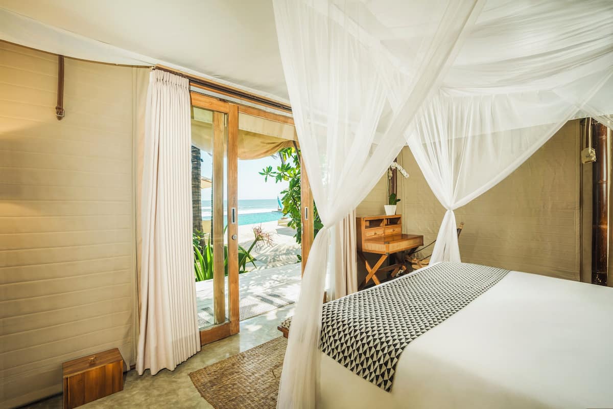 Deluxe kamer, uitzicht op oceaan | Kameruitzicht
