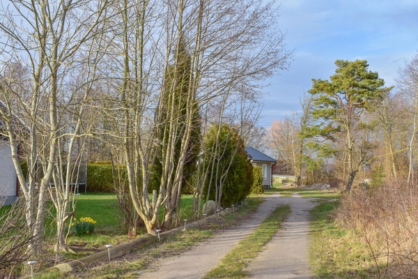outside