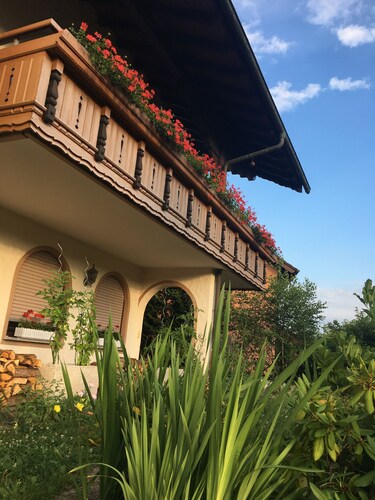 Ferienwohnung, 140pm 4 - 8 Gäste, nähe Freiburg & Europapark, tolle Terrasse