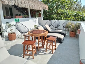 Rooftop terrace
