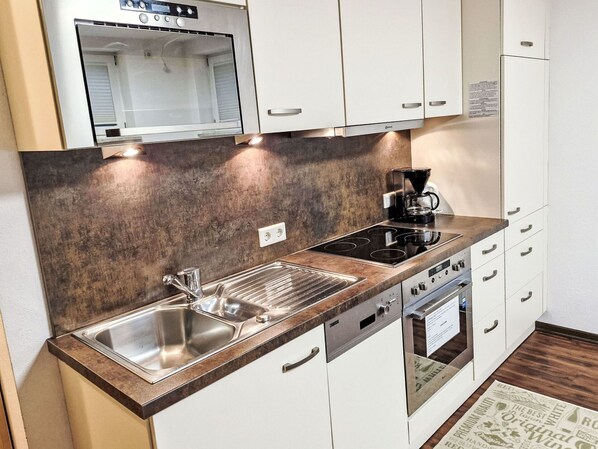 Microwave, oven, dishwasher