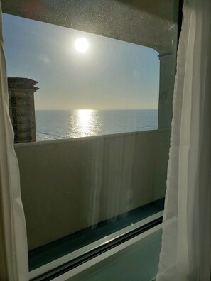 Interior - INCREDIBLE VIEW FROM FLOOR TO CEILING WINDOWS! Relax and unwind.  Corner Unit! (Myrtle Beach)