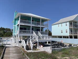Exterior - "No Pressure" Beautiful beach front home (Port St Joe)