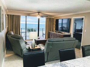 Smart TV, DVD player, video library