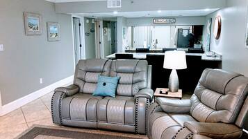 Smart TV, DVD player, video library