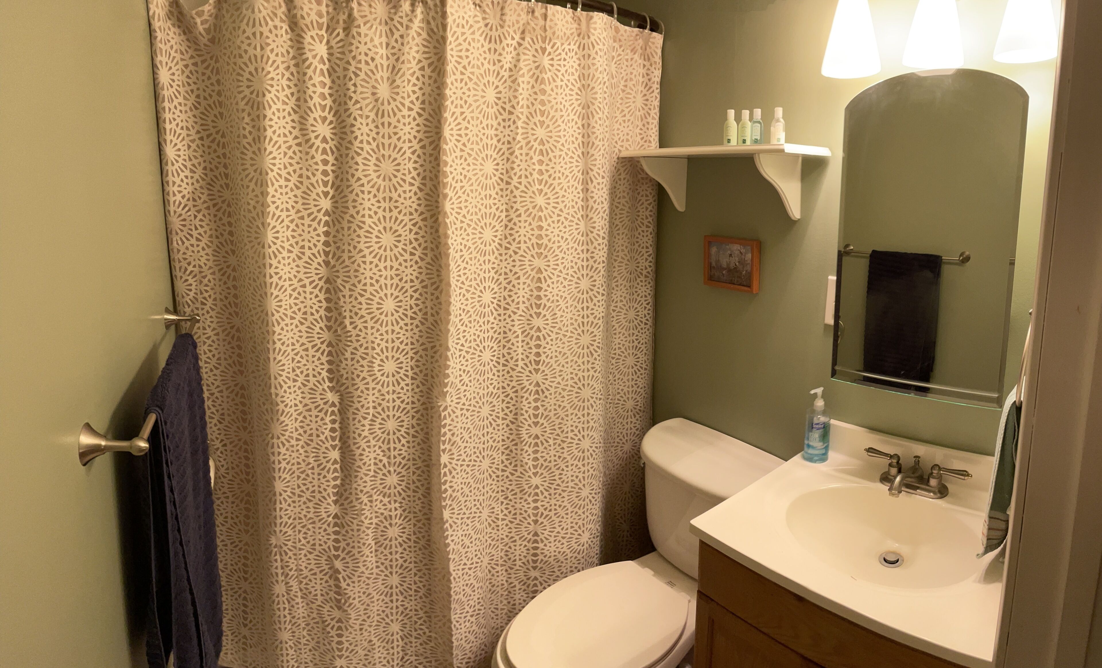 Towels, toilet paper