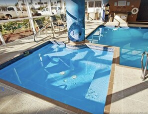 Indoor pool, a heated pool